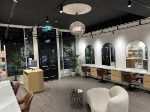 Styling Area of Hoxton Hair Salon South Melbourne